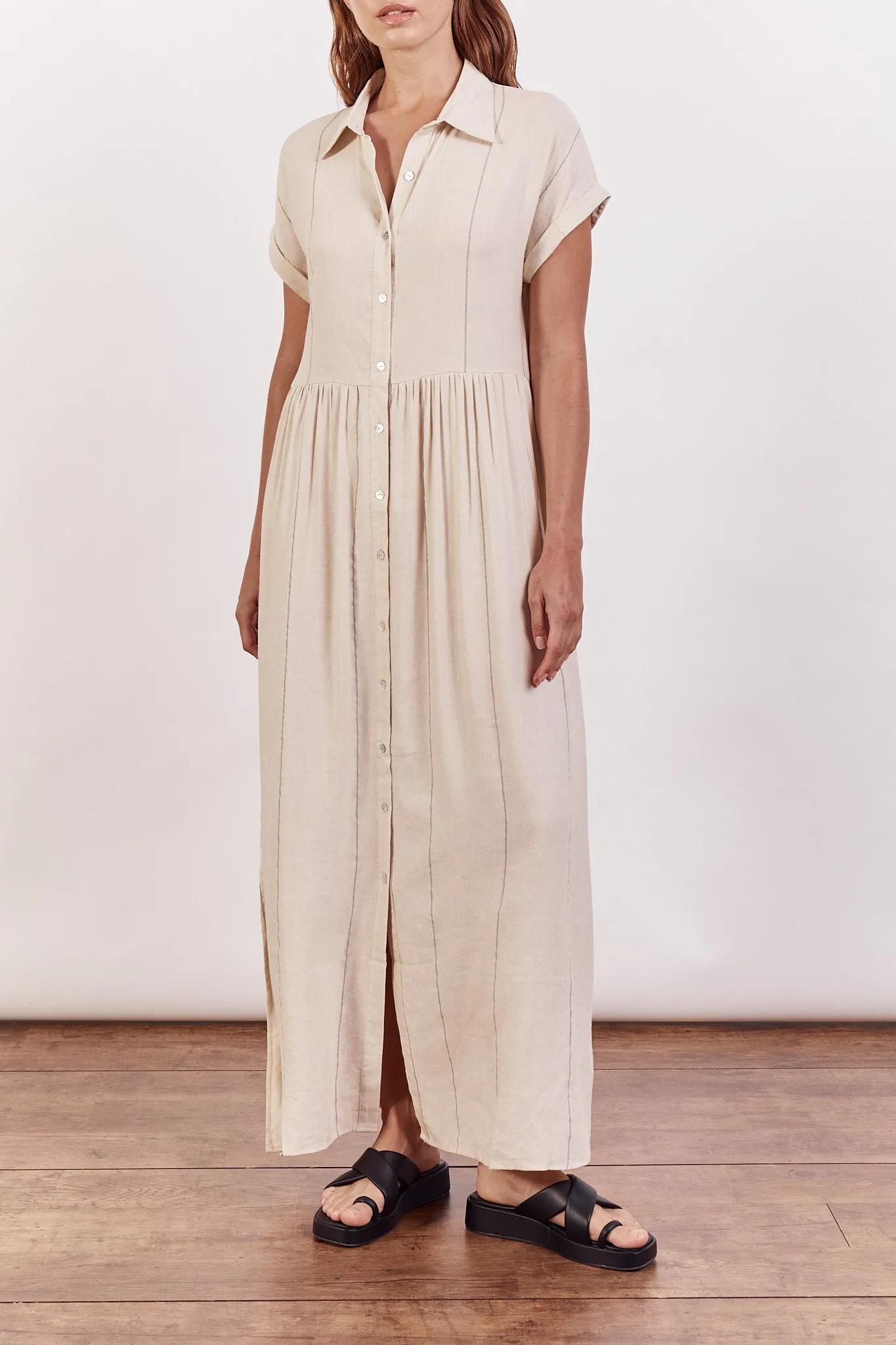 Ainsley Shirt Dress - Little Lies
