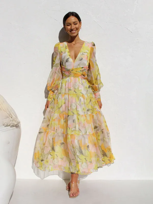 Ambretta Floral Maxi Dress