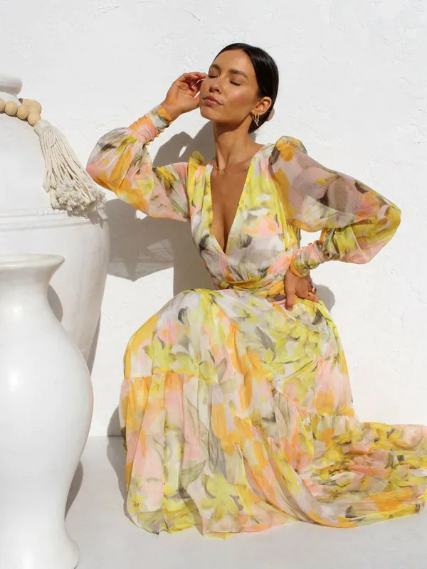 Ambretta Floral Maxi Dress