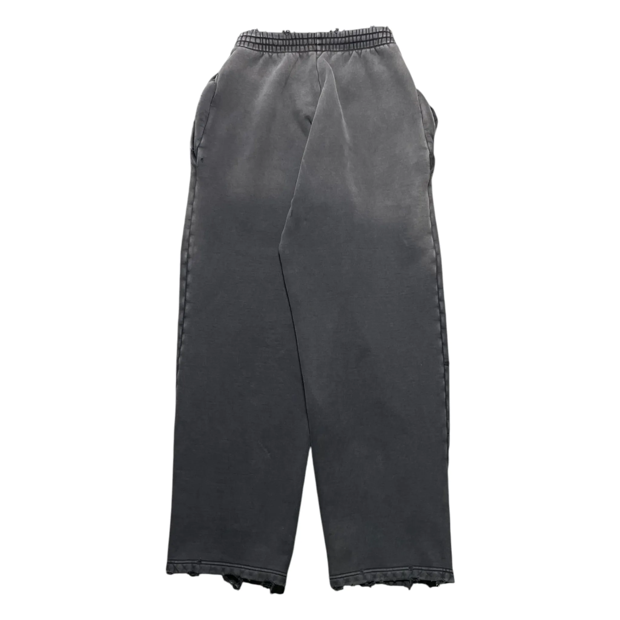 Balenciaga Slogan Sweatpants Steel Blue Pre-Owned