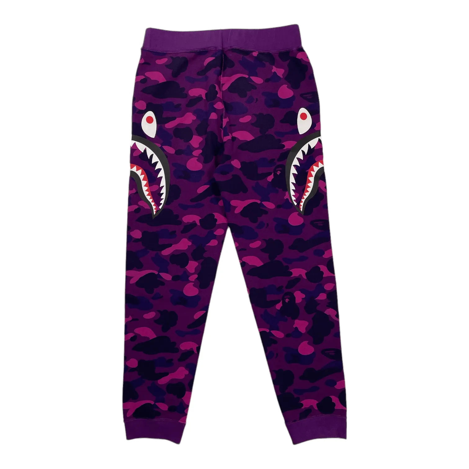 BAPE Color Camo Shark Slim Sweatpants Purple Pre-Owned