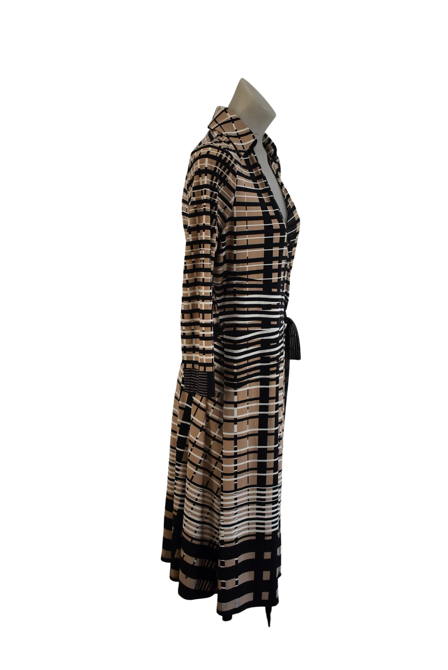 Basque Aussie made wrap dress, 12