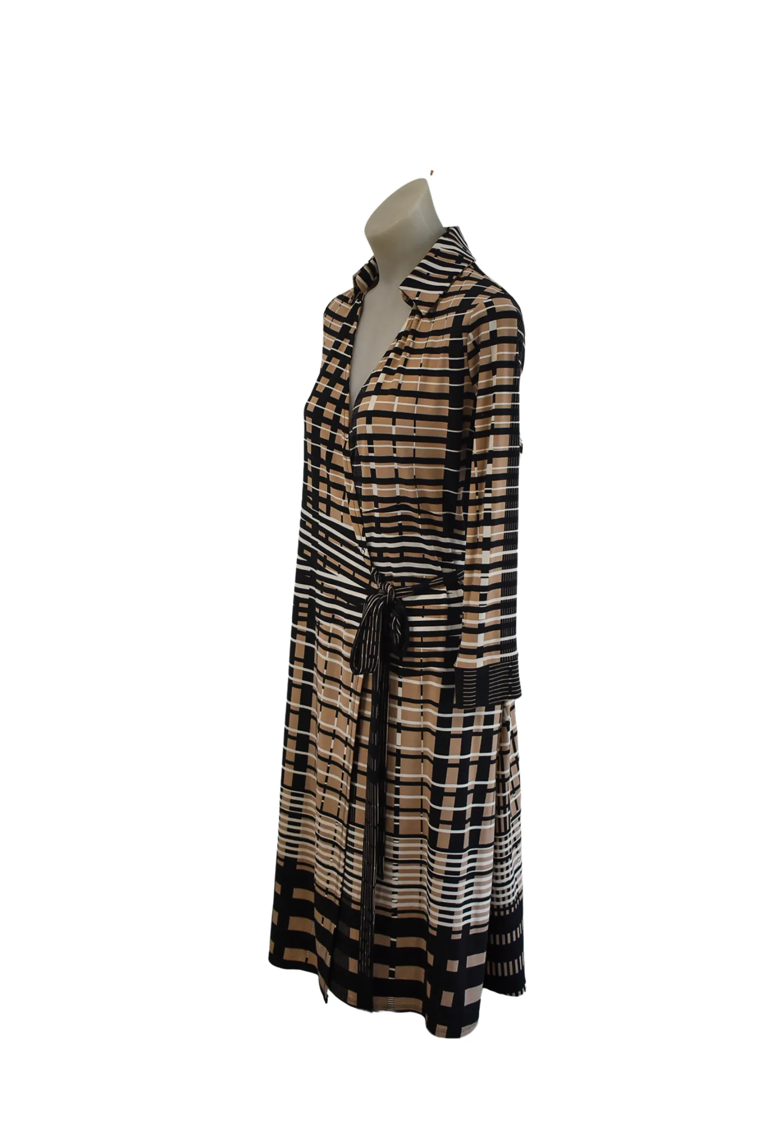 Basque Aussie made wrap dress, 12