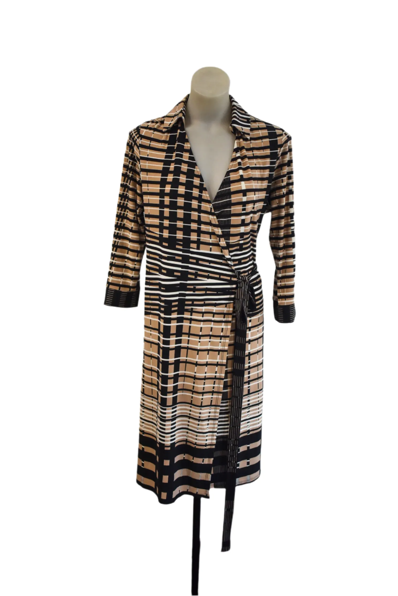 Basque Aussie made wrap dress, 12