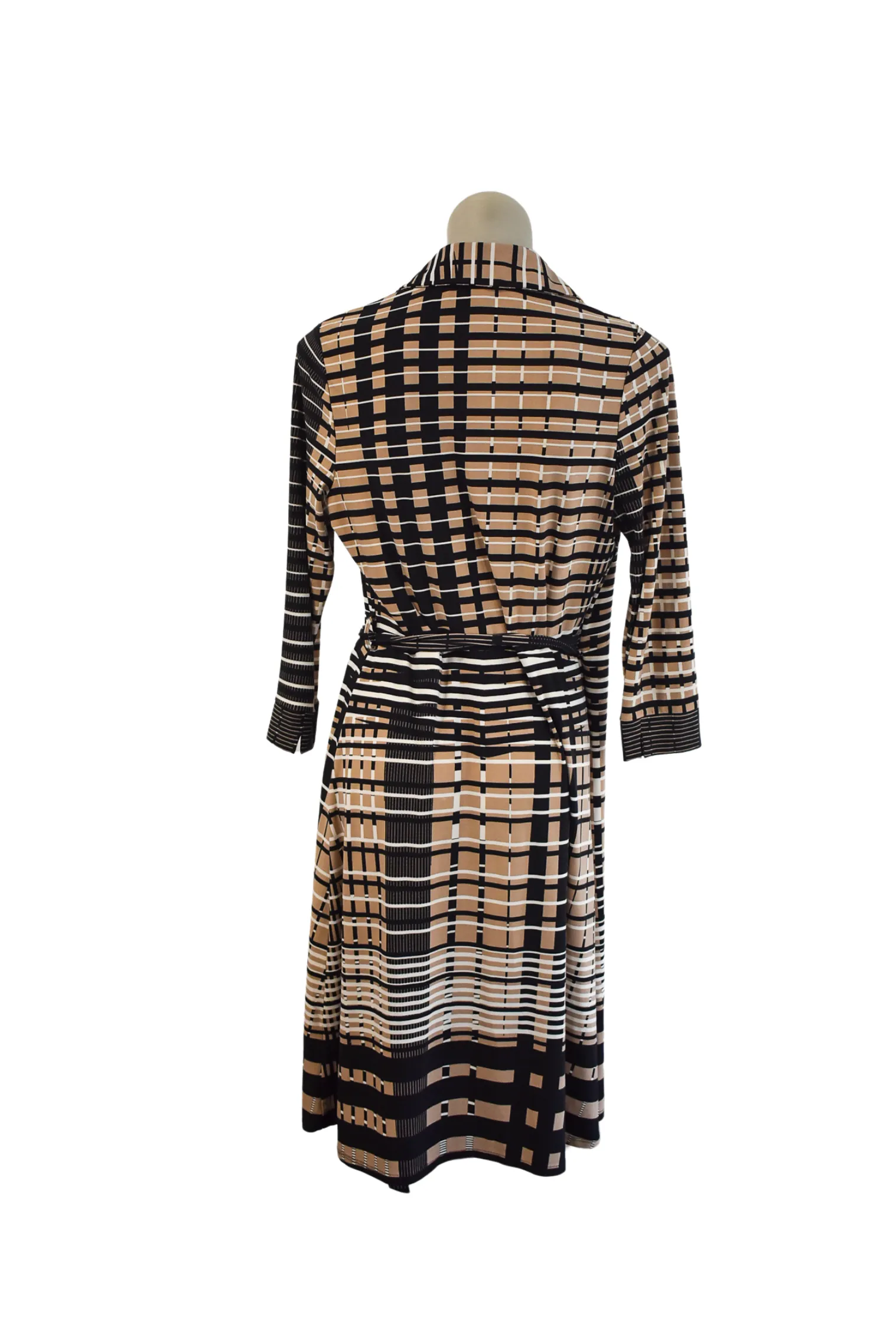 Basque Aussie made wrap dress, 12