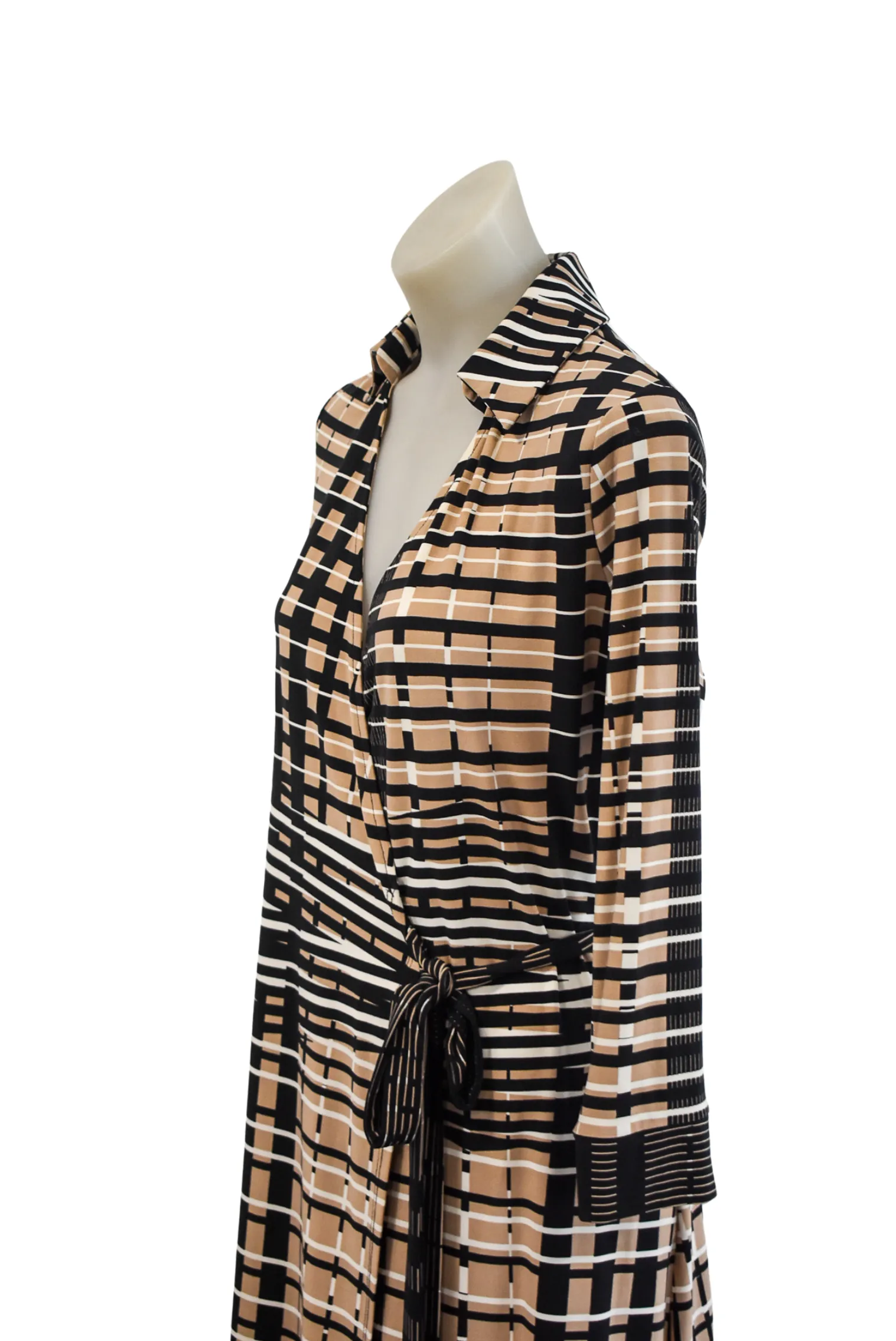 Basque Aussie made wrap dress, 12