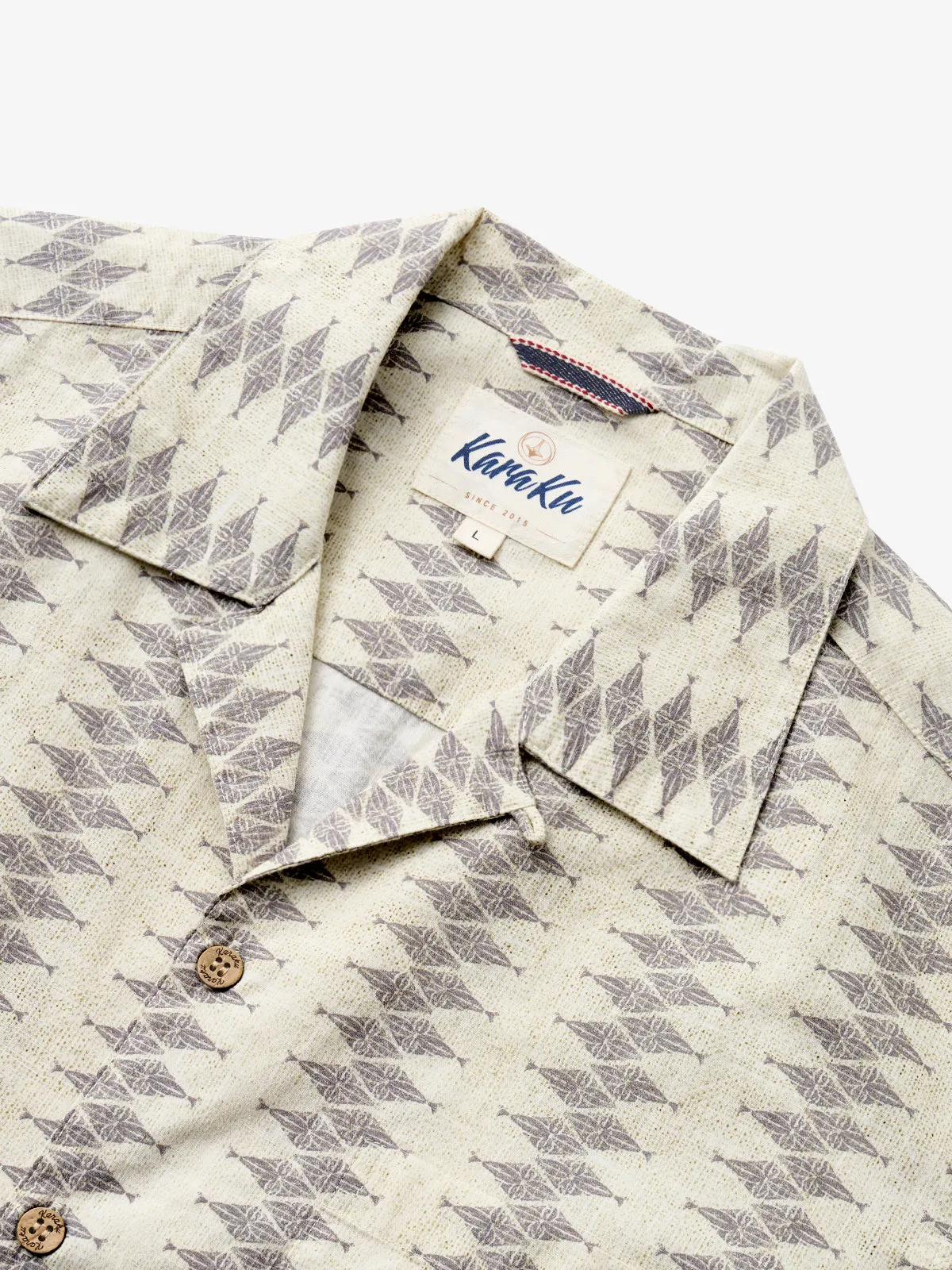 Blend Modern Hawaiian Style Cotton Camp Shirt