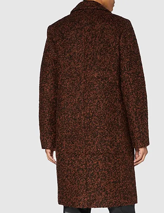 Brandy Brown Ladies Wool Blend Coat - Garcia