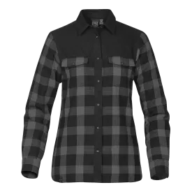 C1864W Womens Thermal Long Sleeve Flannel Shirt