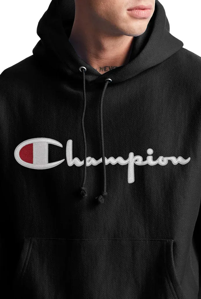 Champion Reverse Weave Hoodie, Vintage Script Logo