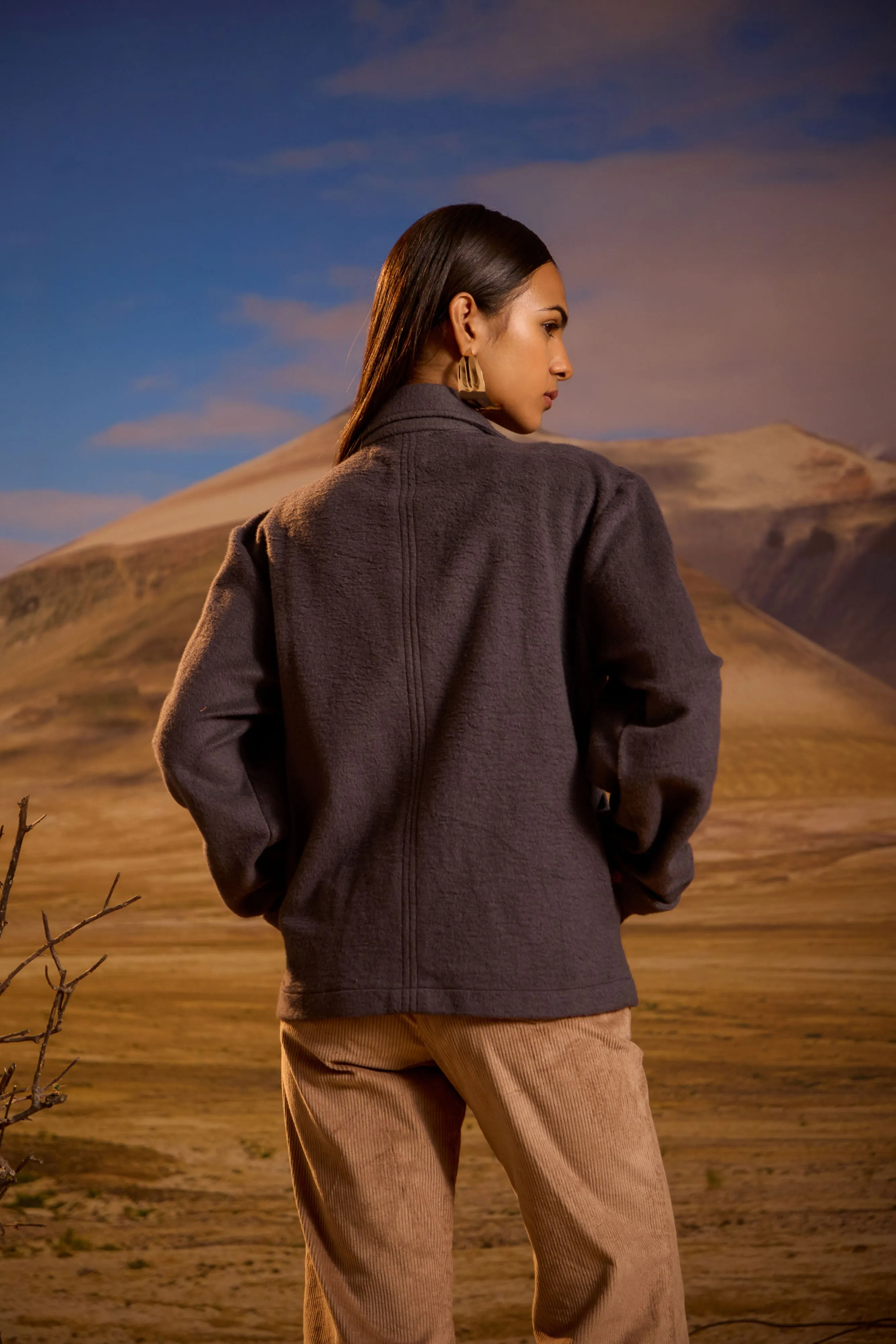 Classic Blazer - Dark Fleece
