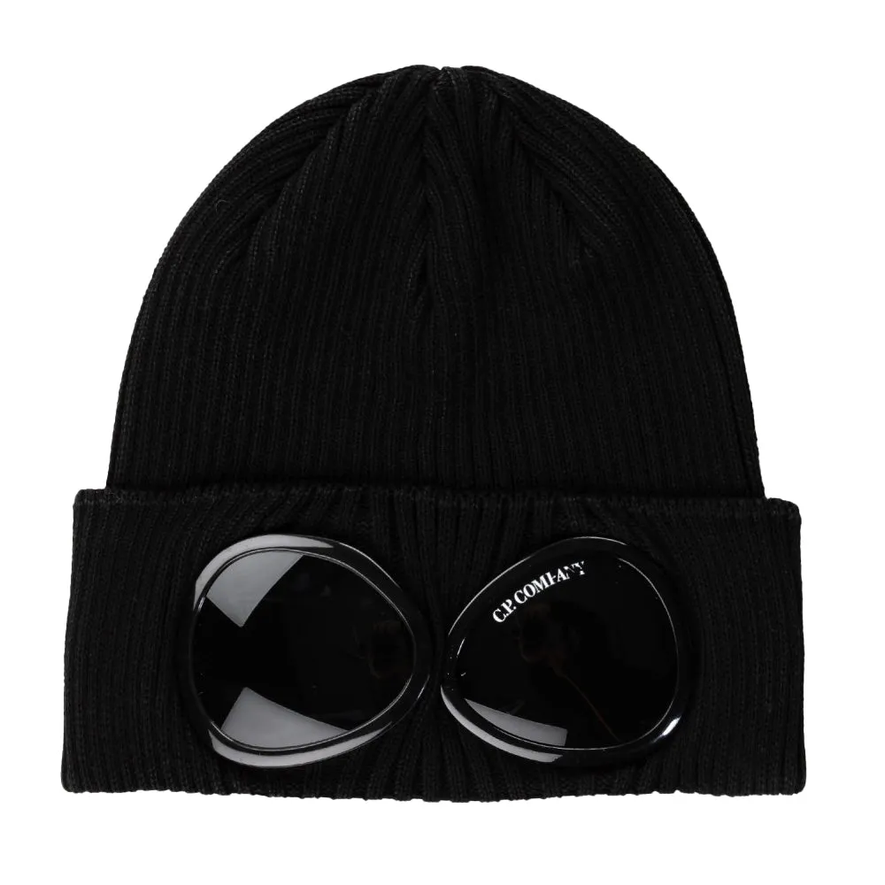 CP Company Goggle Beanie Black