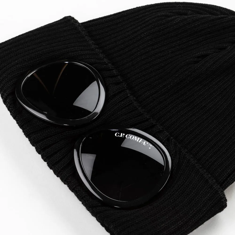 CP Company Goggle Beanie Black