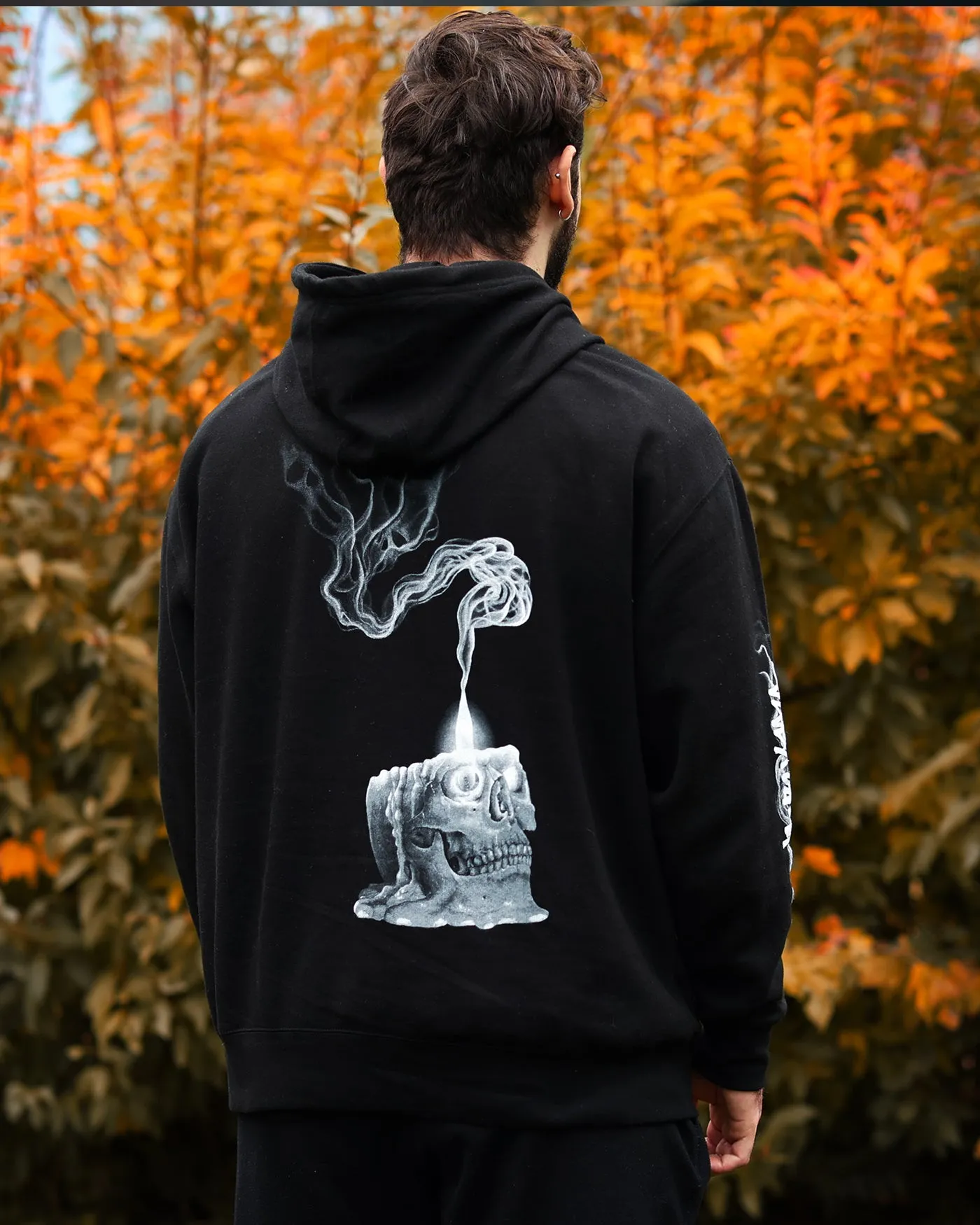 DEFECT Limited Edition Burn Out Candle Hoodie