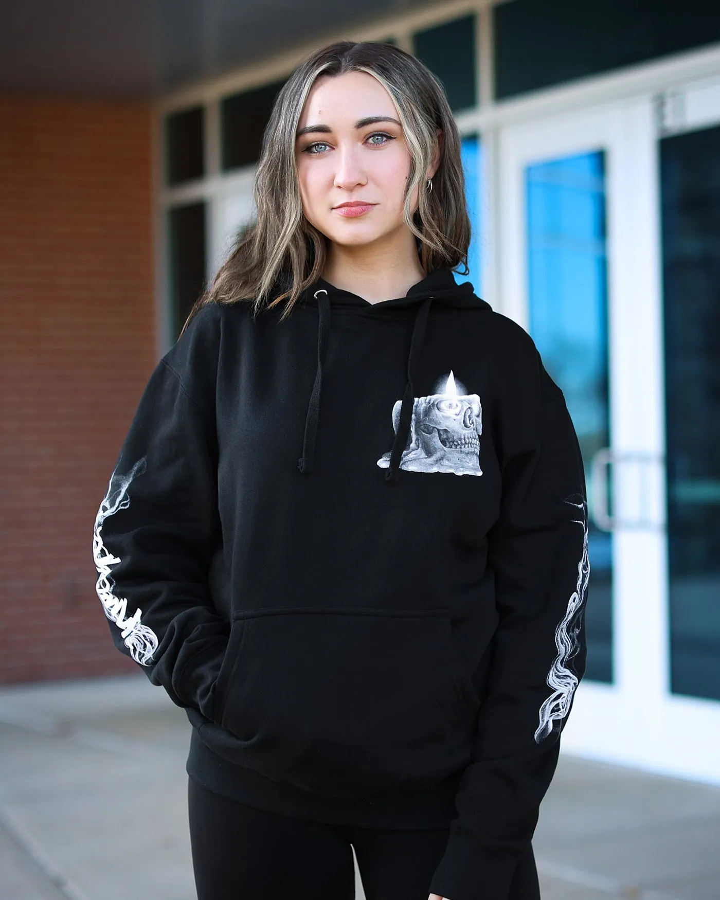 DEFECT Limited Edition Burn Out Candle Hoodie