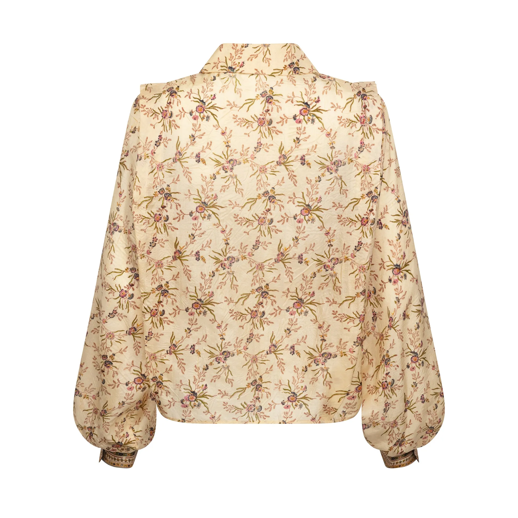 Dehavarman Shirt: Vintage French Floral