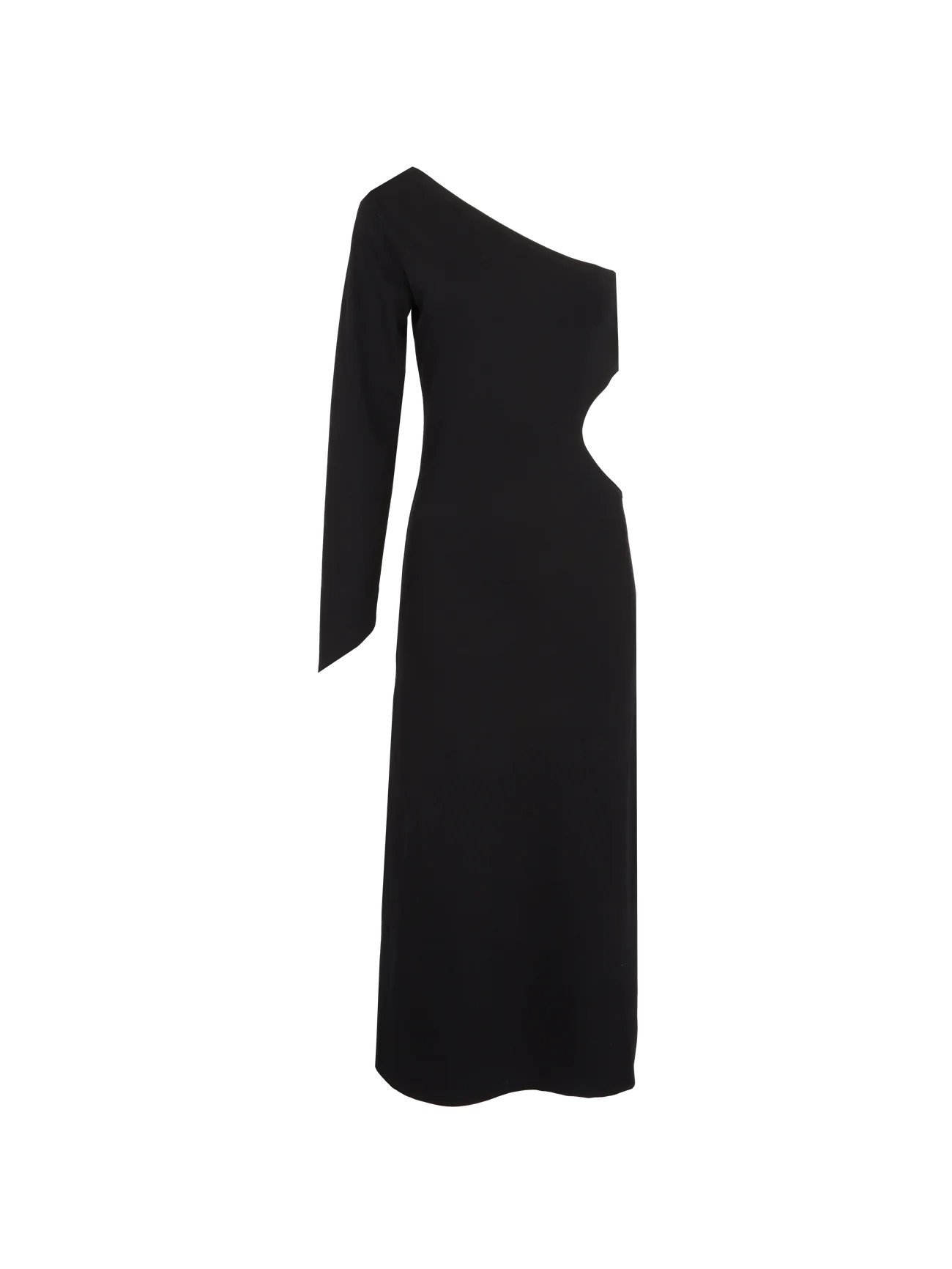 Fete Imperiale - Propriano Asymmetric Dress: Black