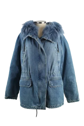 Fur Lined Denim Jacket