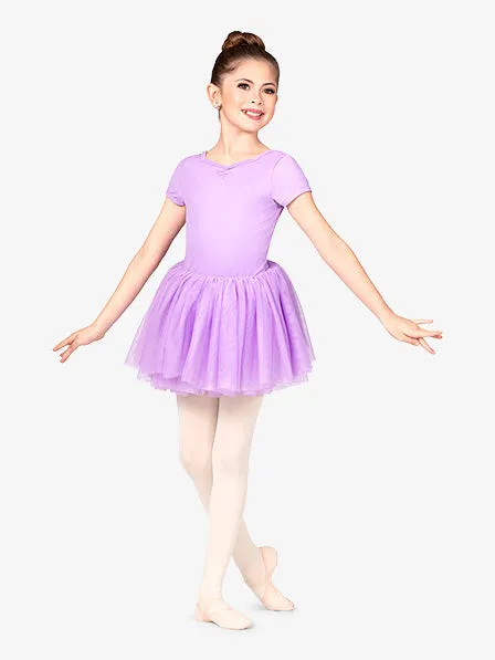 Girls Cross Back Tutu Dress