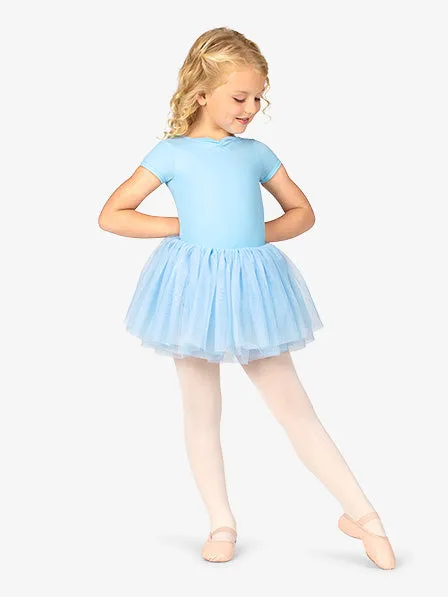 Girls Cross Back Tutu Dress