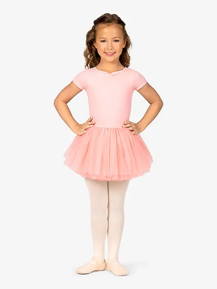 Girls Cross Back Tutu Dress
