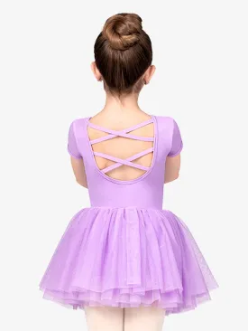 Girls Cross Back Tutu Dress