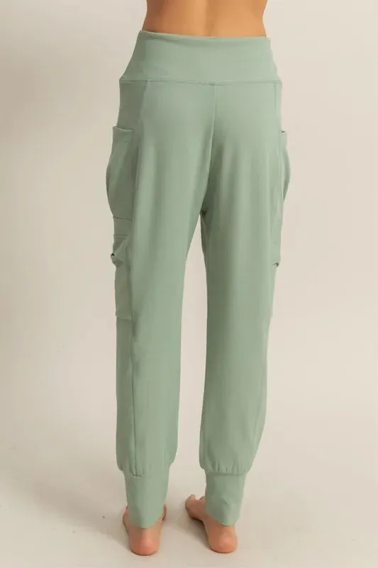 HYFVE High-Waist Pocket Detail Comfy Sweatpants