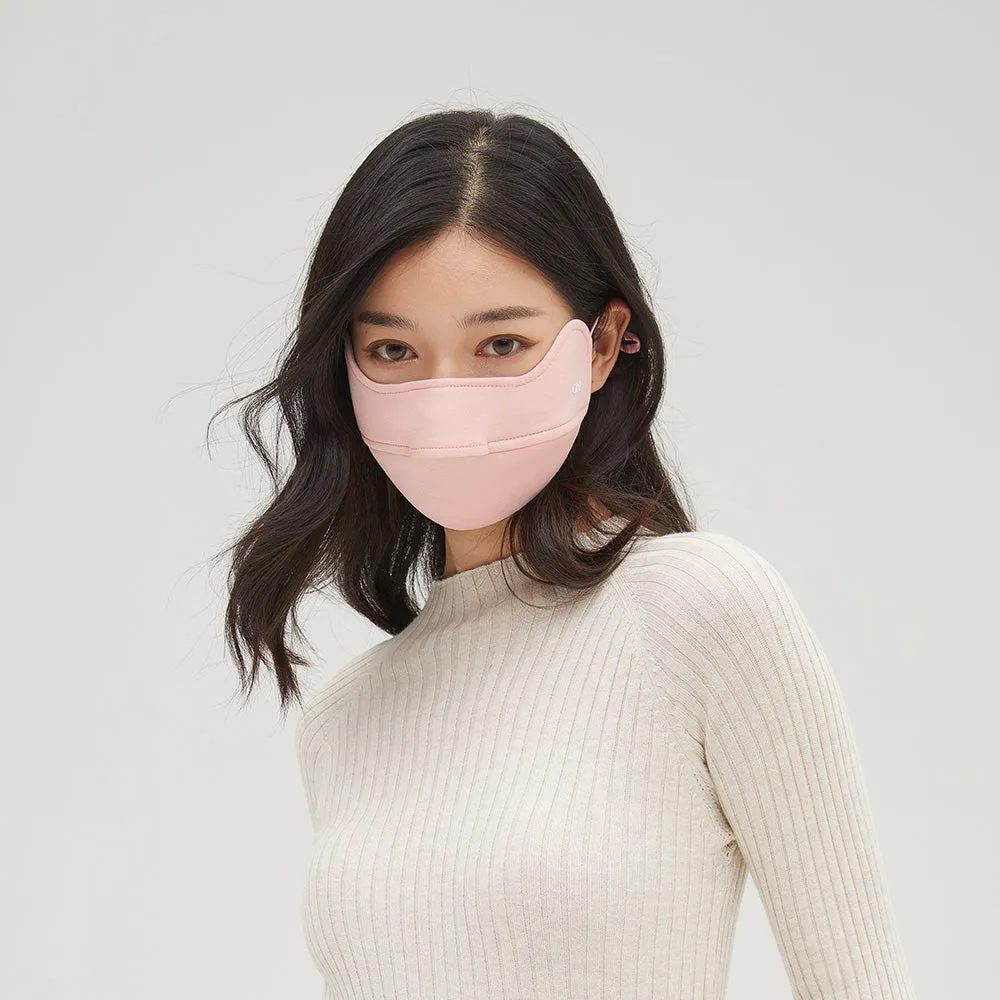 Japan Stock Winter Warm Mask with Nose Opened Breathable Face Cover