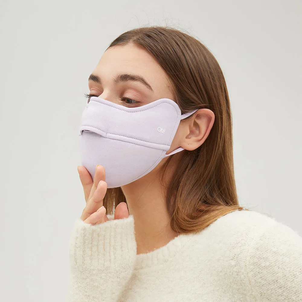 Japan Stock Winter Warm Mask with Nose Opened Breathable Face Cover