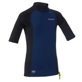 Kids' Short Sleeve Neoprene Thermal UV Protection Top Surf T-Shirt - Mint