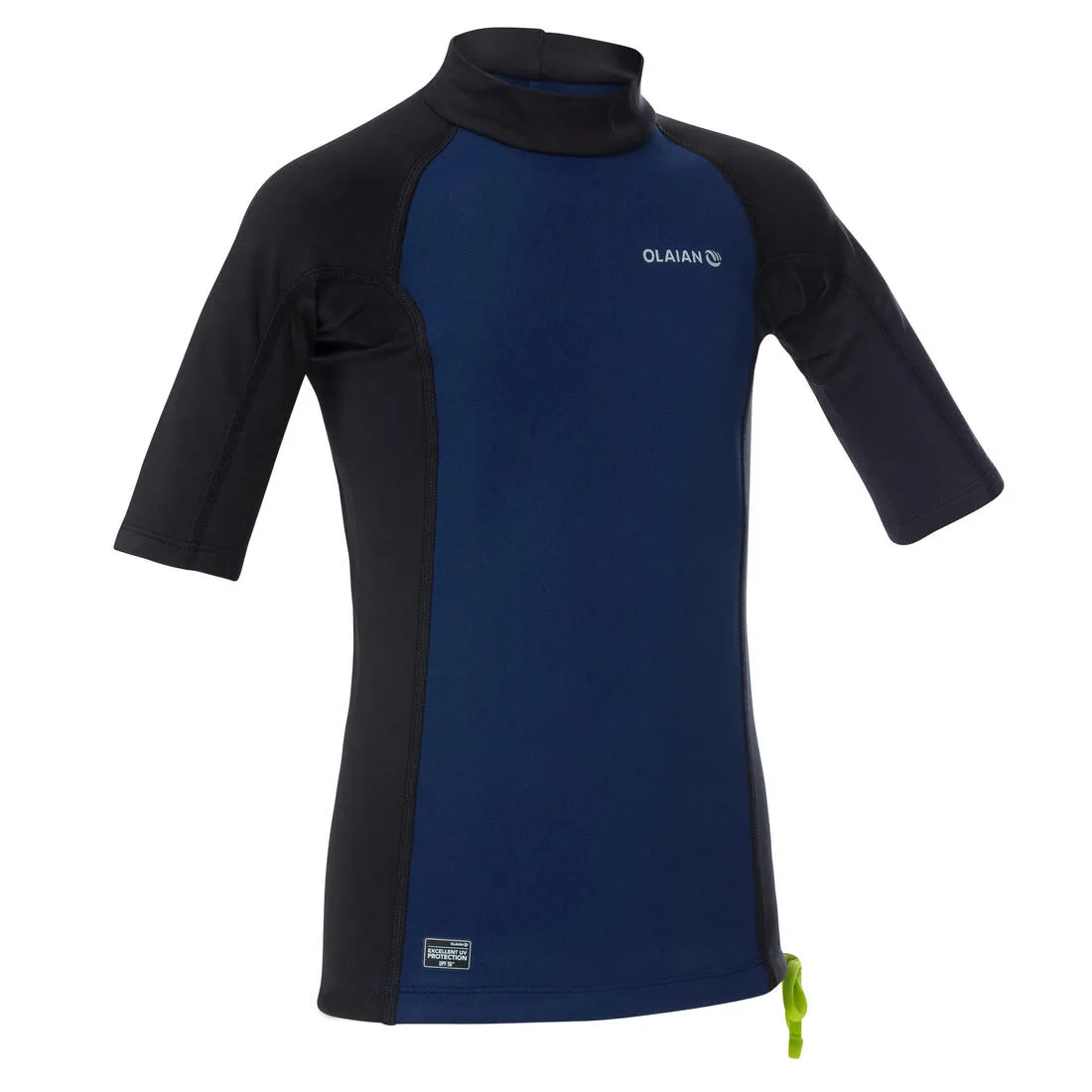 Kids' Short Sleeve Neoprene Thermal UV Protection Top Surf T-Shirt - Mint