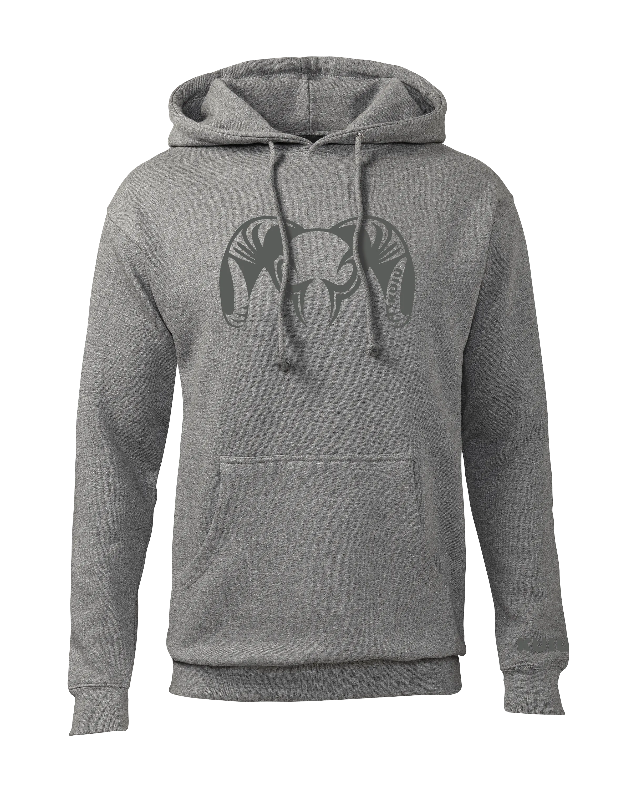 KUIU Engraved Big Ram Hoodie | Heather Grey