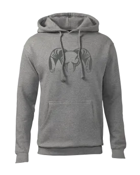 KUIU Engraved Big Ram Hoodie | Heather Grey