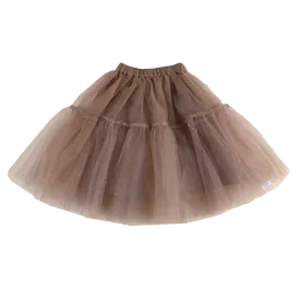 Mallou Skirt | Hazelnut Metallic