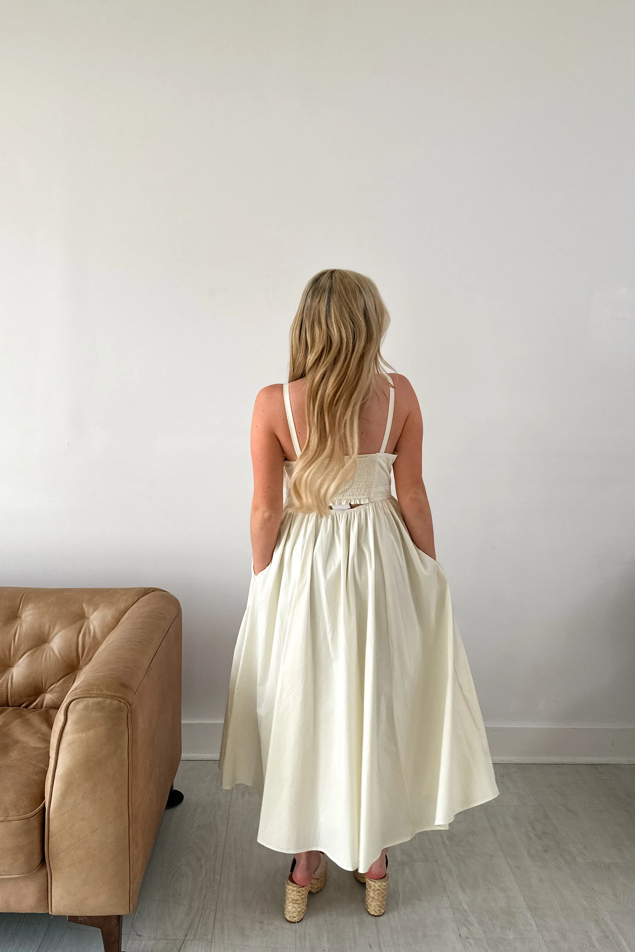 Mariah Midi Cutout Dress