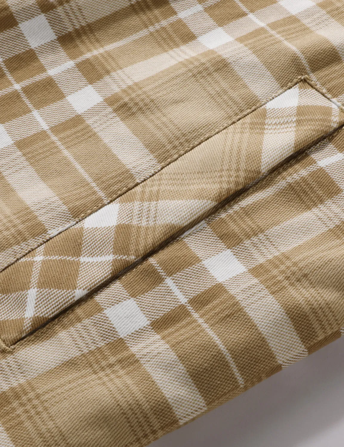Men's Casual Flannel Lined Long Sleeve Fall Winter Warm Plaid Hooded Shirt Jacket