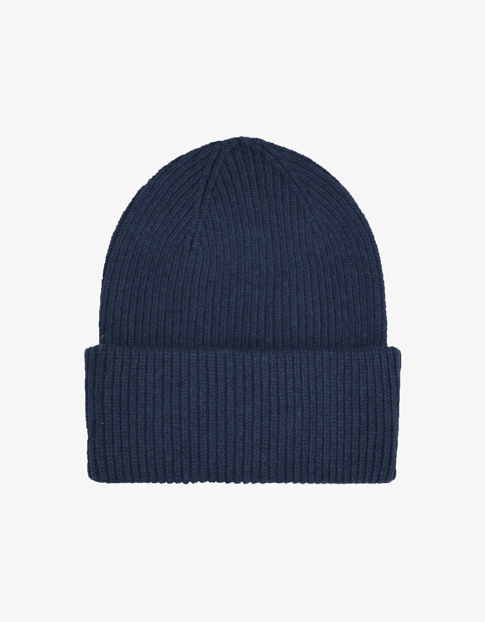 Merino Wool Hat - Navy Blue