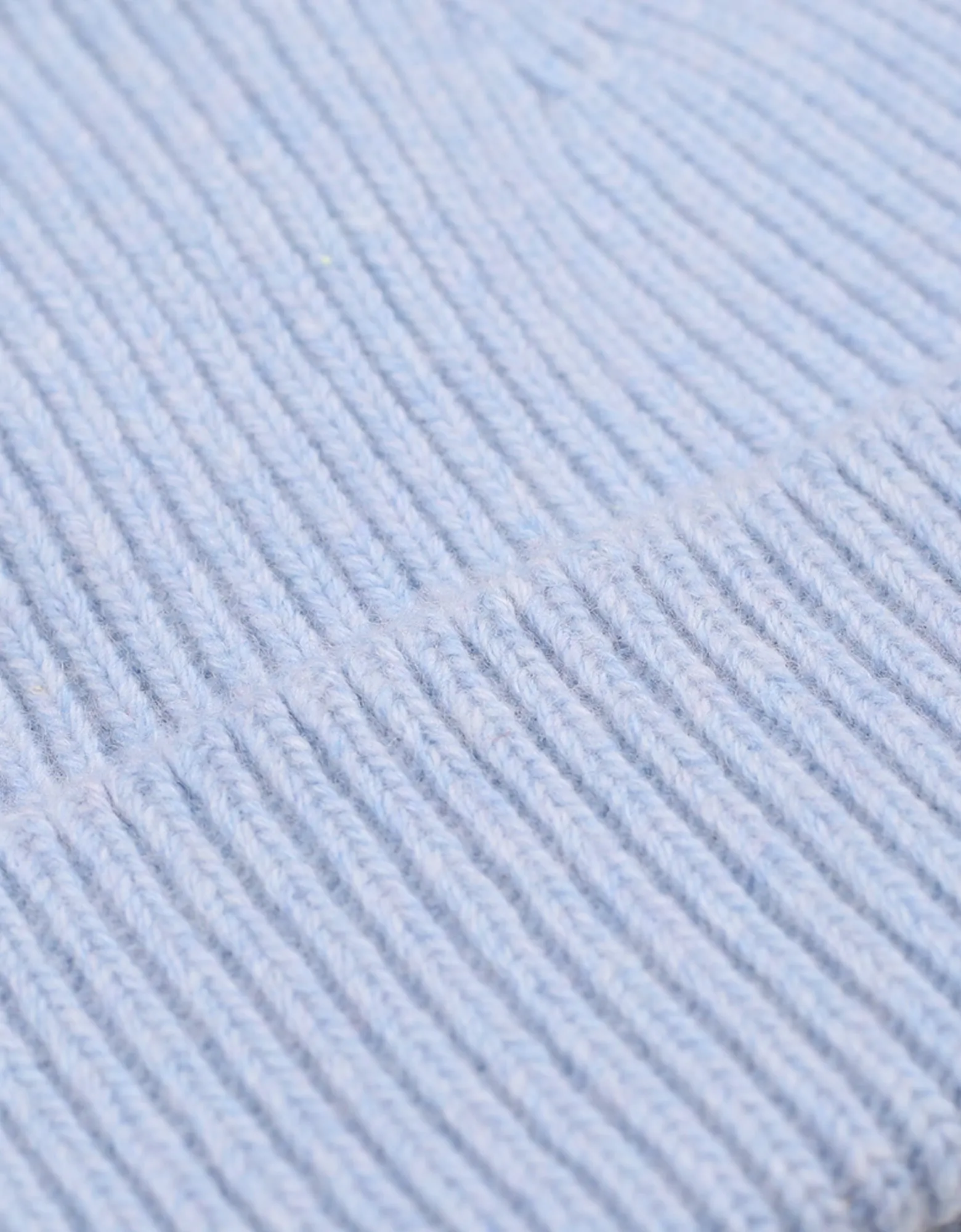 Merino Wool Hat - Polar Blue