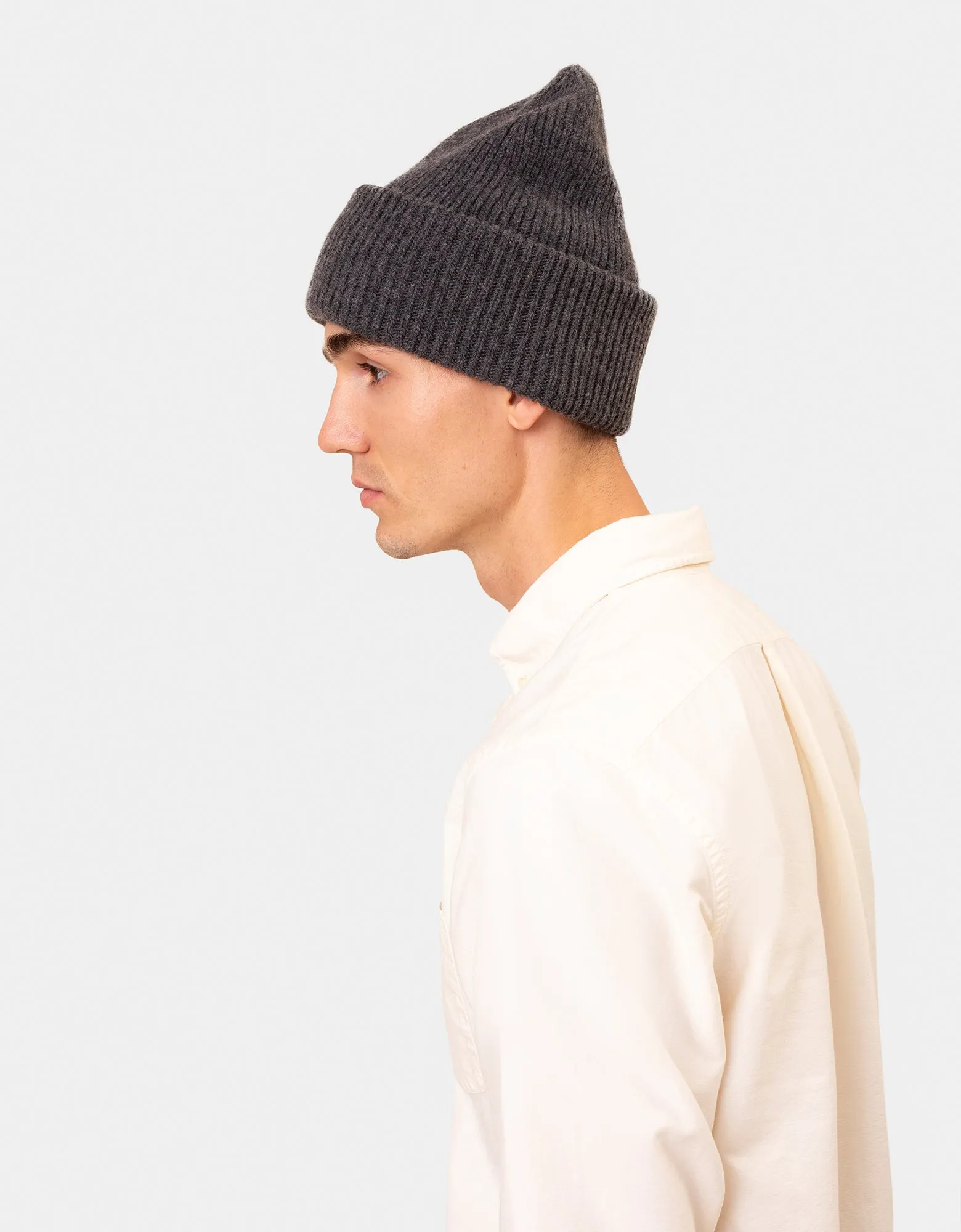 Merino Wool Hat - Polar Blue