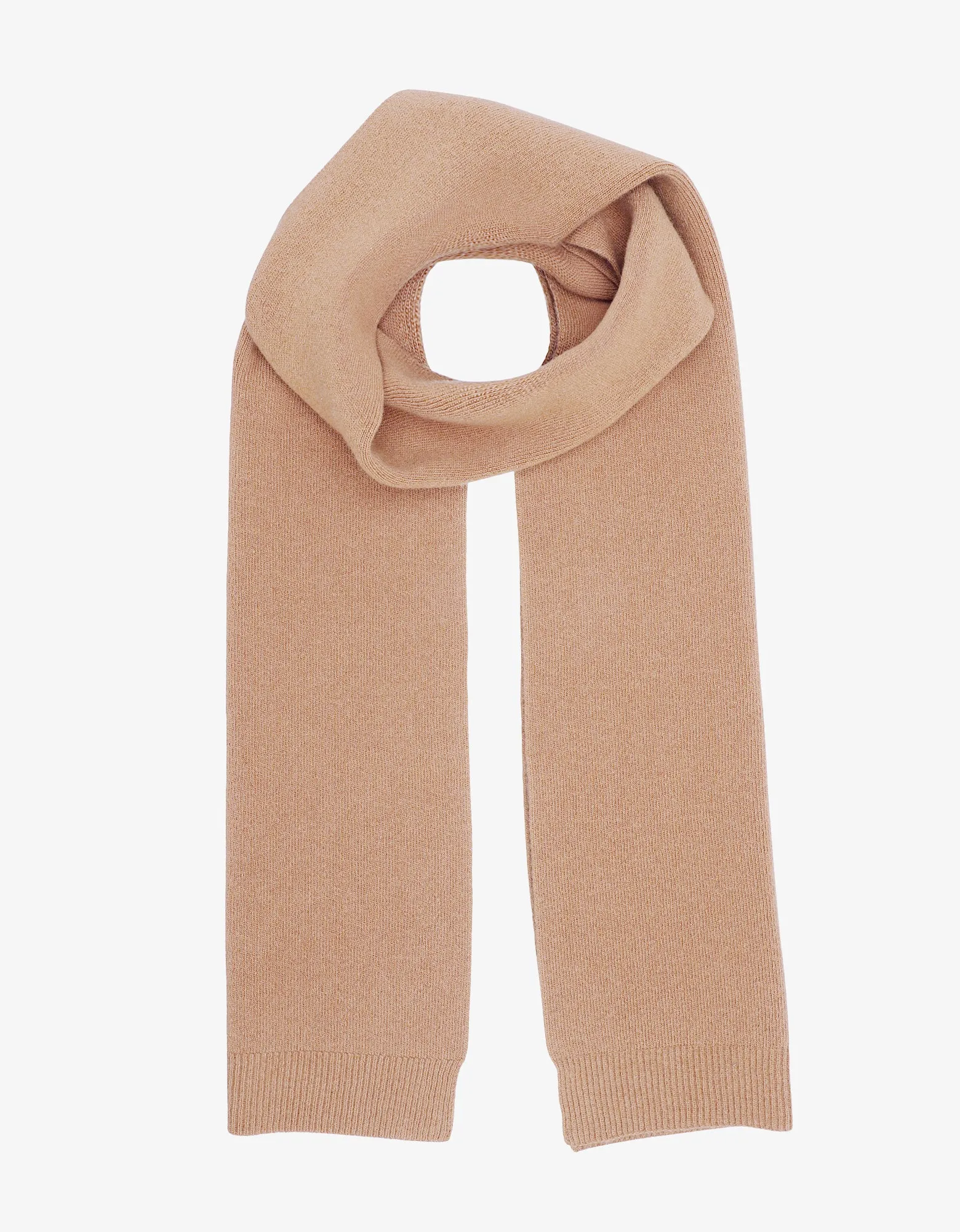 Merino Wool Scarf - Desert Khaki