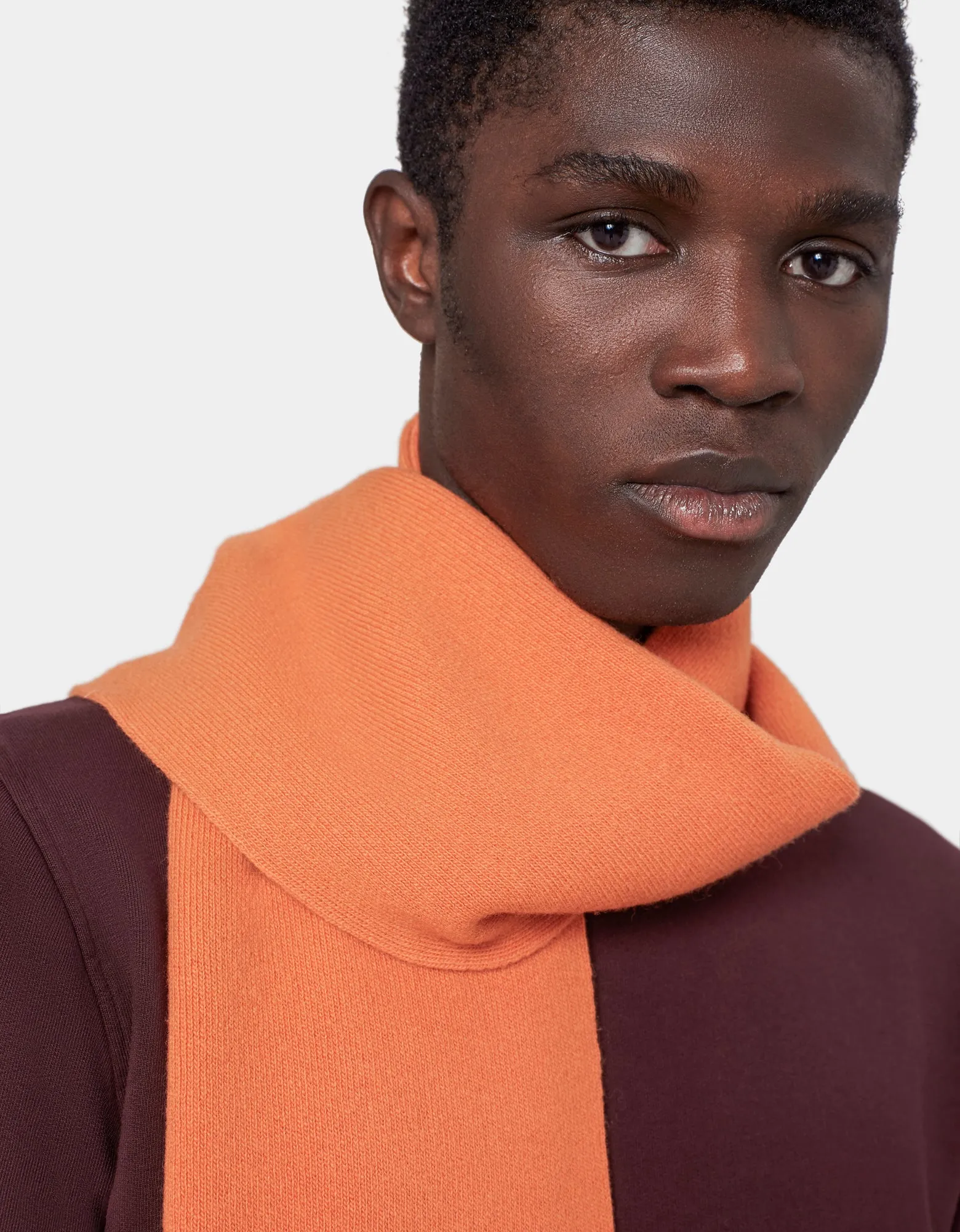 Merino Wool Scarf - Raspberry Pink
