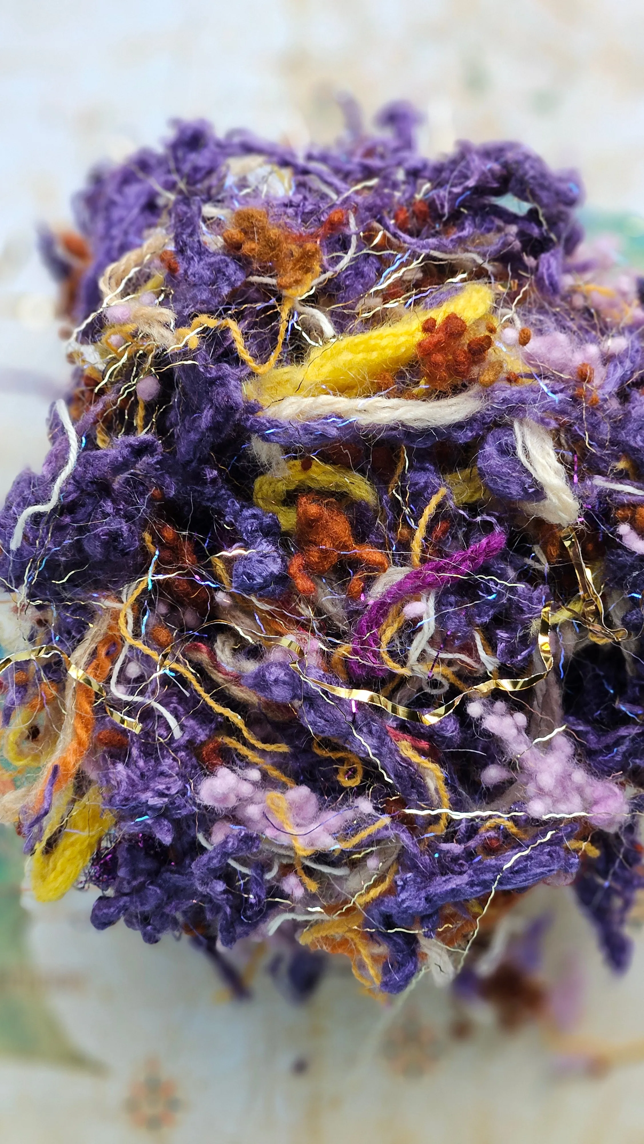 NIPPUR Dyed Fine Wool Nepps Bamboo Blend - 1.5 ounces