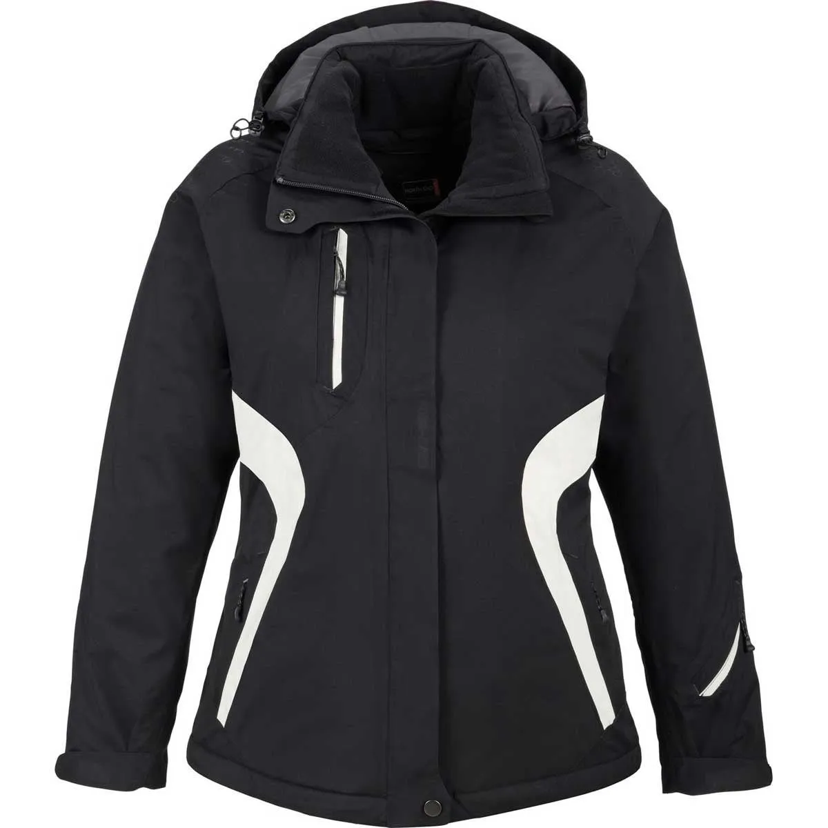 North End Women's Black Apex Seam-Sealed Insulated Jacket