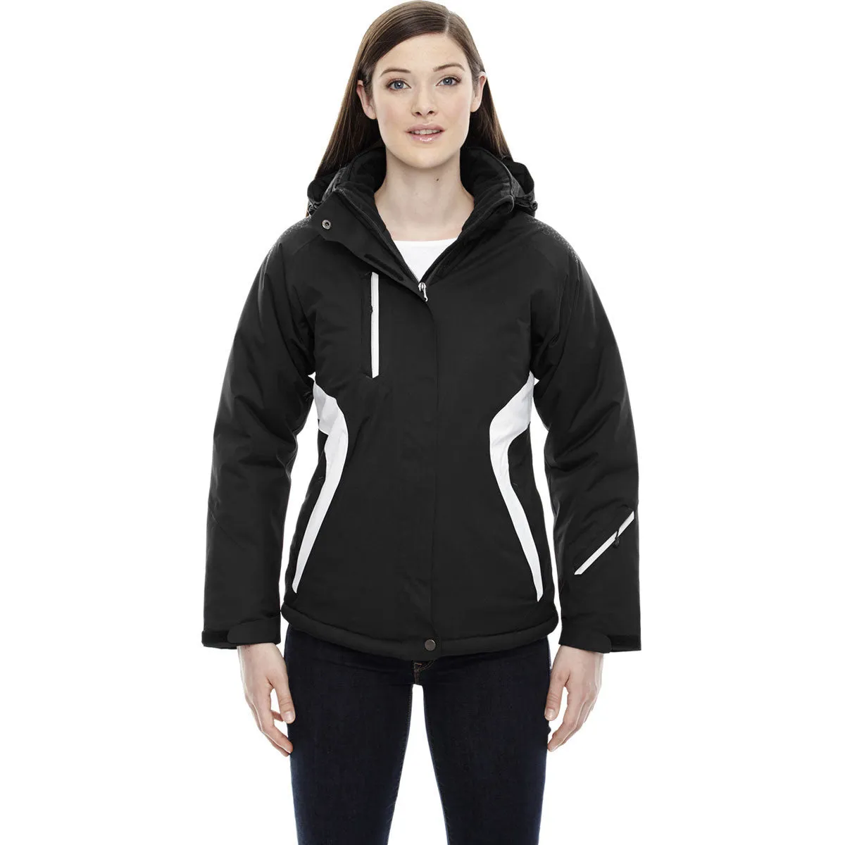 North End Women's Black Apex Seam-Sealed Insulated Jacket