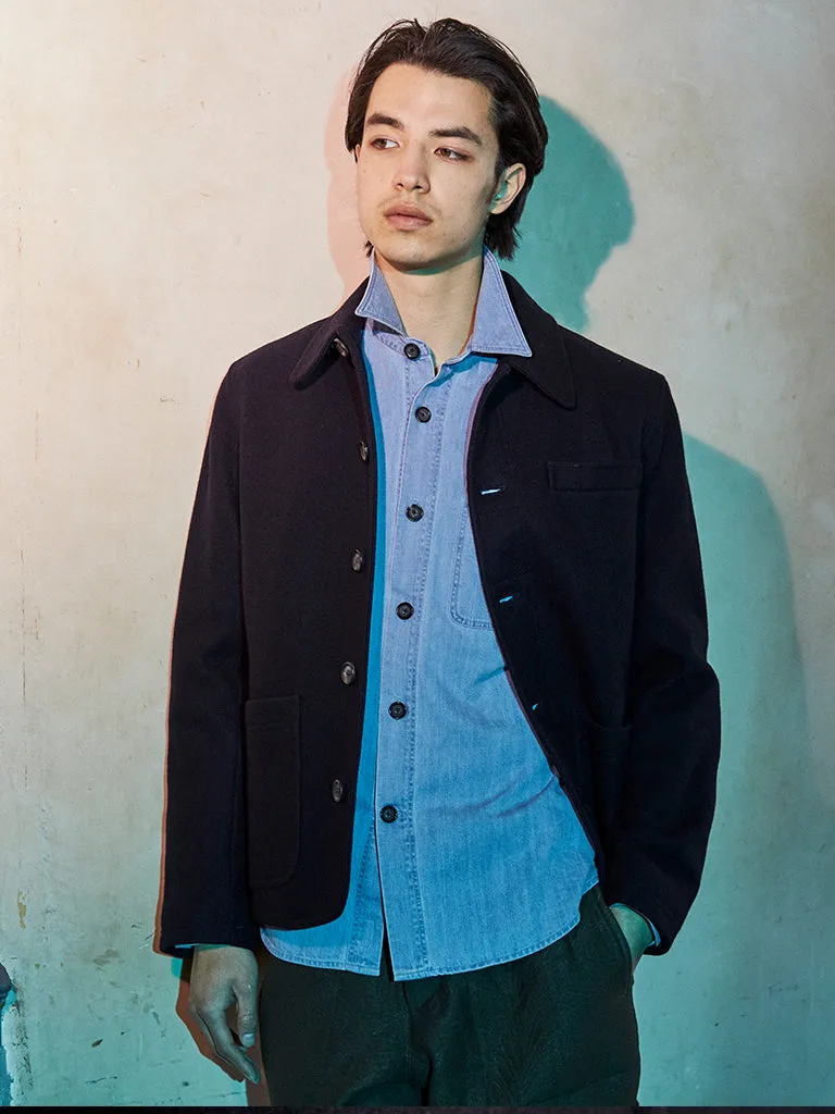 Oliver Spencer Lambeth Jacket in Mosedale Navy