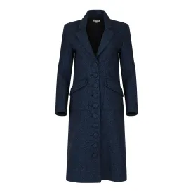 Oversized Navy Coat