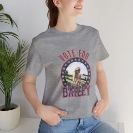 Personalized Dog Vote Shirt, Election For Shirt, Custom Dog Lover Gift, Vote 2024 Tee, Politics Shirt, President T-Shirt