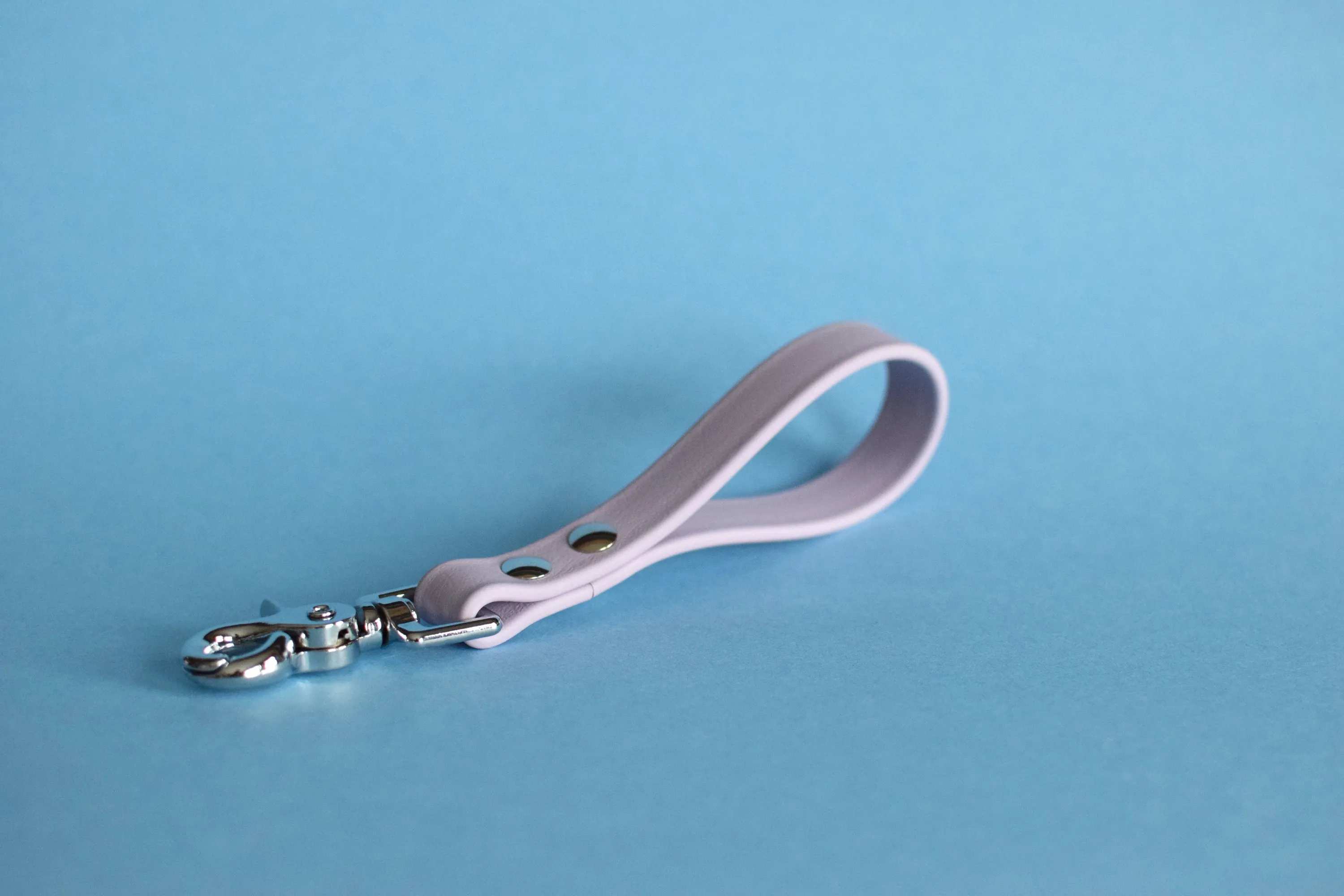 PREMADE COLLECTION - Biothane Short Leash Key Fob