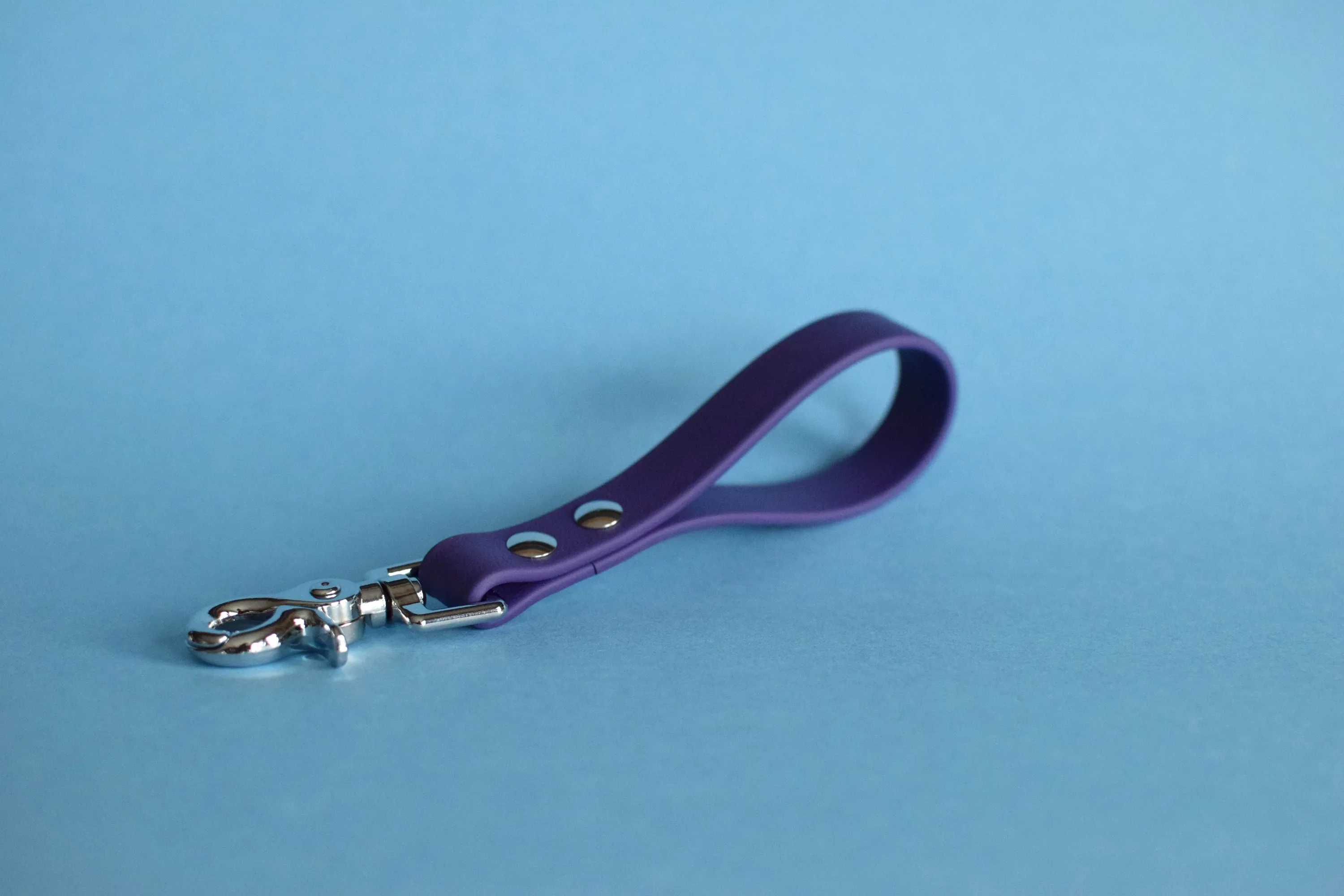 PREMADE COLLECTION - Biothane Short Leash Key Fob