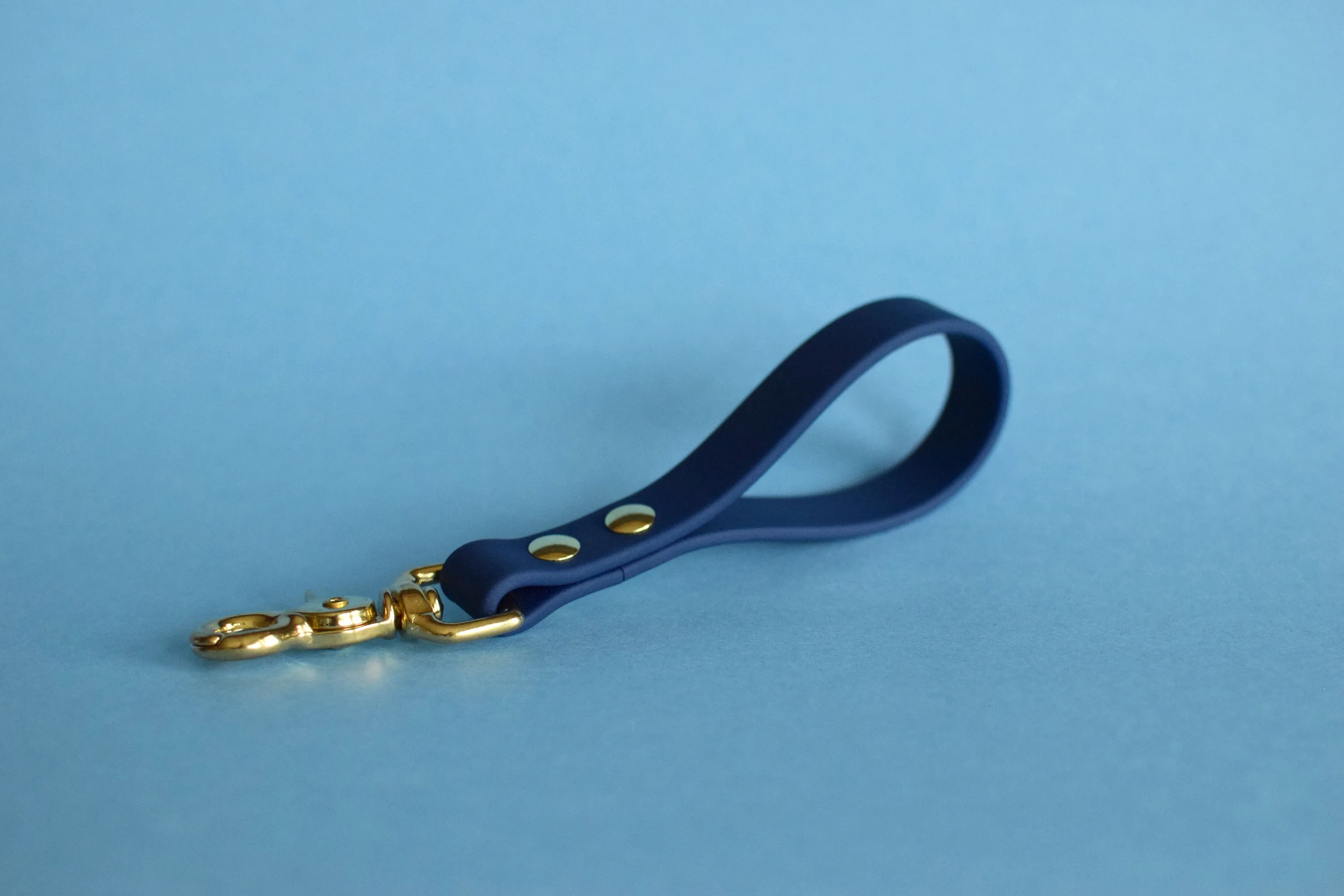 PREMADE COLLECTION - Biothane Short Leash Key Fob